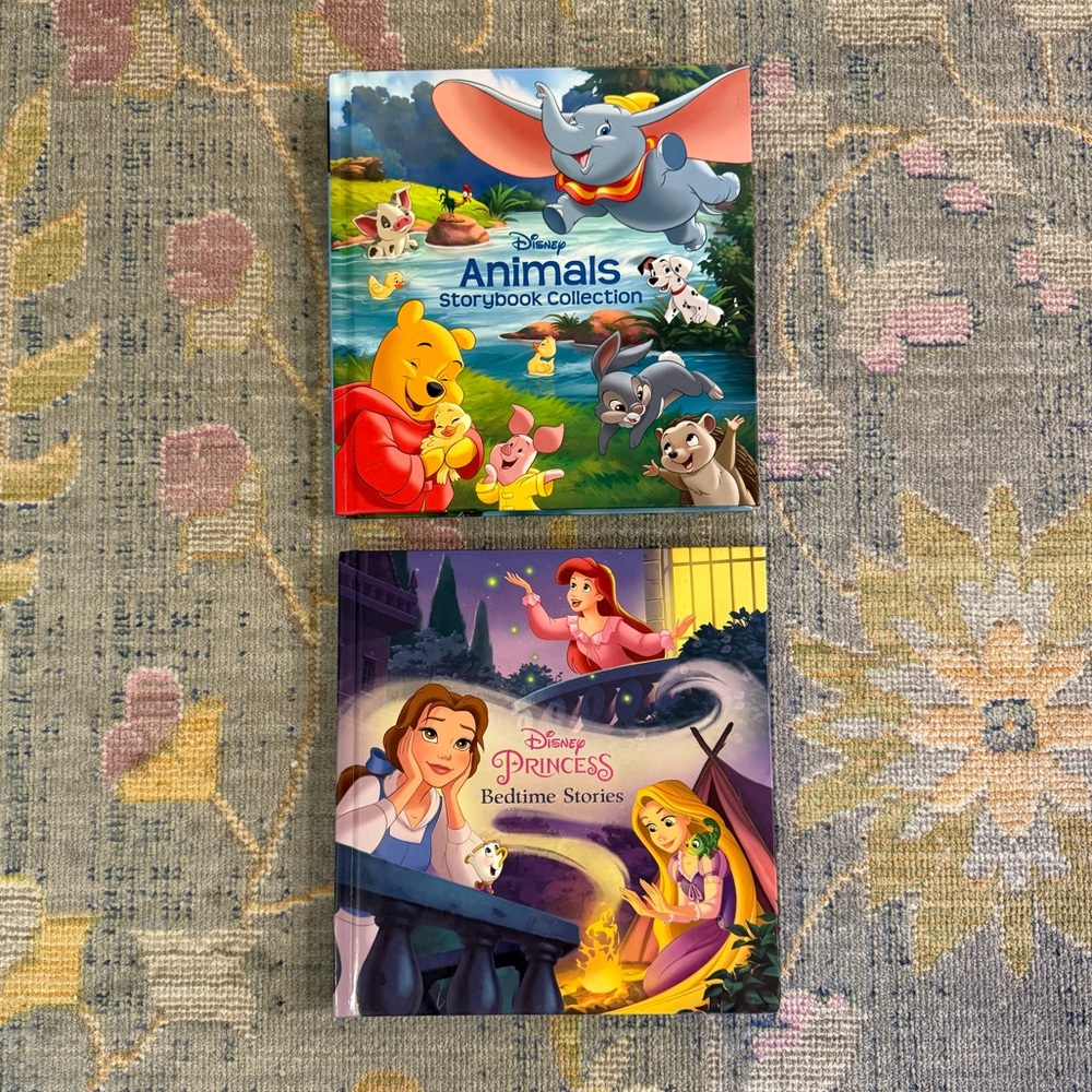 Kids Disney‎ Animals and Princess Storybook Hardback Book Set